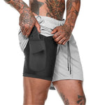 Men's Beach Shorts with Phone Pocket