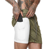 Men's Beach Shorts with Phone Pocket