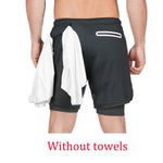 Men's Beach Shorts with Phone Pocket