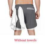 Men's Beach Shorts with Phone Pocket