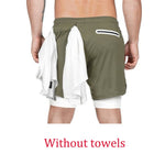 Men's Beach Shorts with Phone Pocket