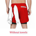 Men's Beach Shorts with Phone Pocket