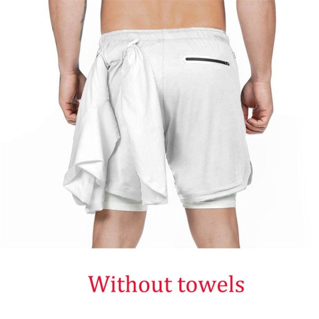 Men's Beach Shorts with Phone Pocket