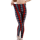 Plaid Push Up Leggings