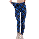 Plaid Push Up Leggings