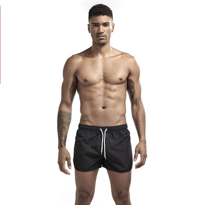 Adjustable Strap Breathable Swimming Trunks