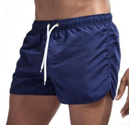 Adjustable Strap Breathable Swimming Trunks