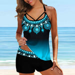 Fashion Spaghetti Strap Backless Swimsuit