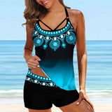 Fashion Spaghetti Strap Backless Swimsuit