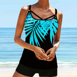 Fashion Spaghetti Strap Backless Swimsuit