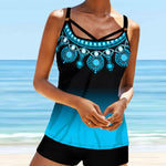Fashion Spaghetti Strap Backless Swimsuit