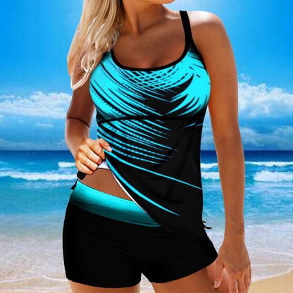 Fashion Spaghetti Strap Backless Swimsuit