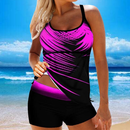 Fashion Spaghetti Strap Backless Swimsuit