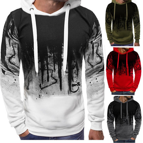 Print Style Hoodie