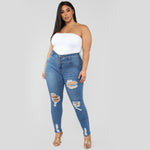 Classic Ripped Jean Jacket