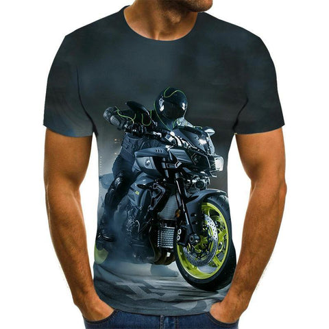 Cool Racing 3D Print T -Shirt