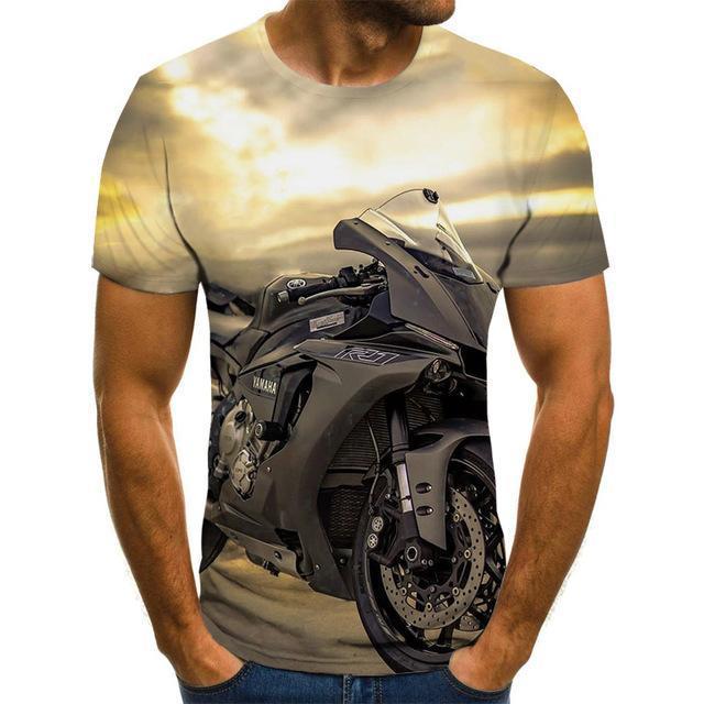 Cool Racing 3D Print T -Shirt