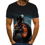 Cool Racing 3D Print T -Shirt