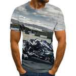 Cool Racing 3D Print T -Shirt