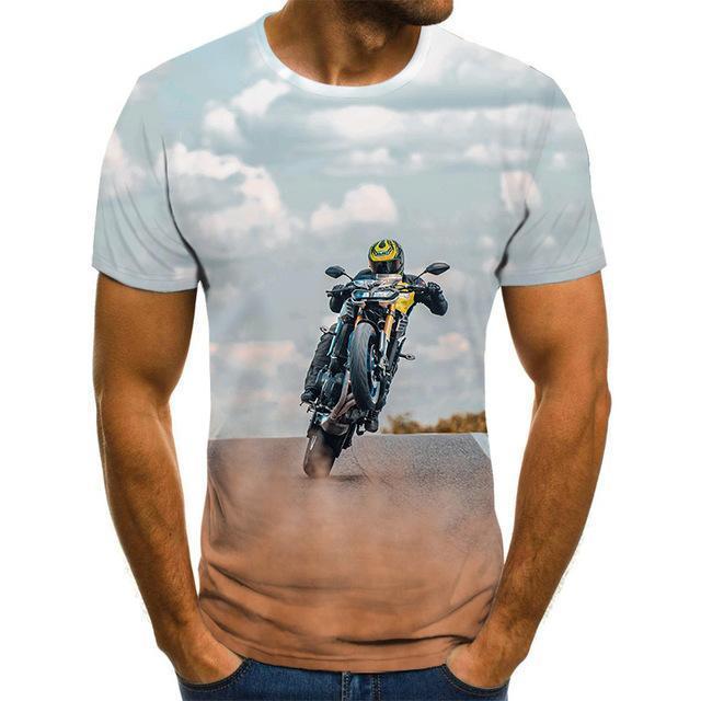 Cool Racing 3D Print T -Shirt