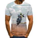 Cool Racing 3D Print T -Shirt