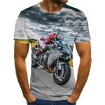 Cool Racing 3D Print T -Shirt