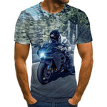 Cool Racing 3D Print T -Shirt