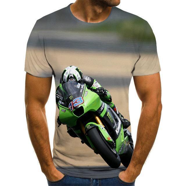 Cool Racing 3D Print T -Shirt