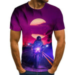 Cool Racing 3D Print T -Shirt