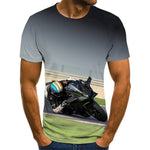 Cool Racing 3D Print T -Shirt