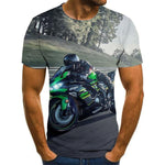 Cool Racing 3D Print T -Shirt