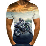 Cool Racing 3D Print T -Shirt