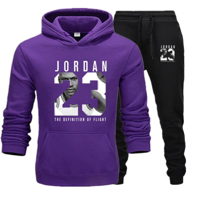 2-Piece Hoodie and Sweat Pants Set
