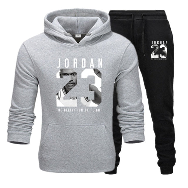 2-Piece Hoodie and Sweat Pants Set