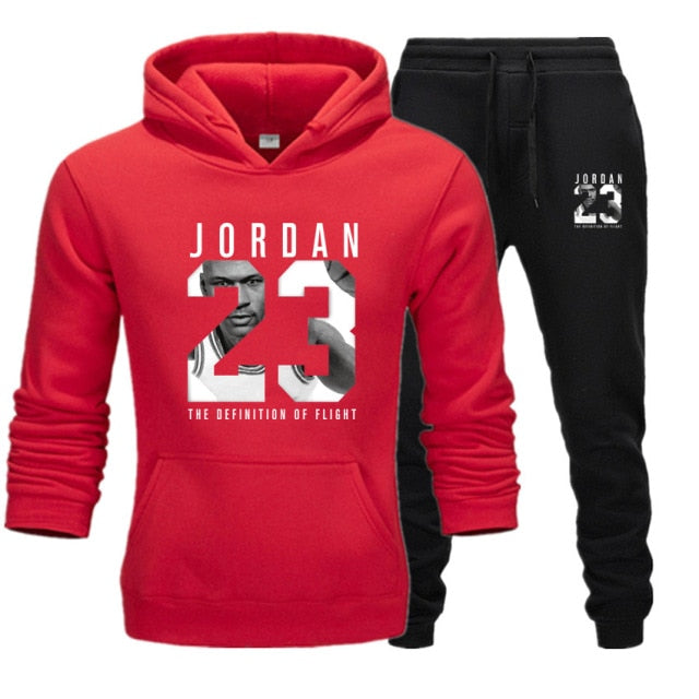 2-Piece Hoodie and Sweat Pants Set