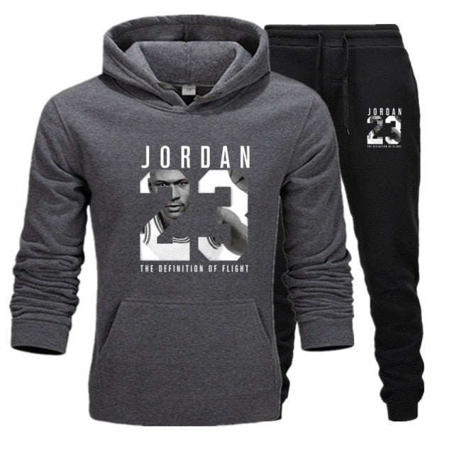 2-Piece Hoodie and Sweat Pants Set