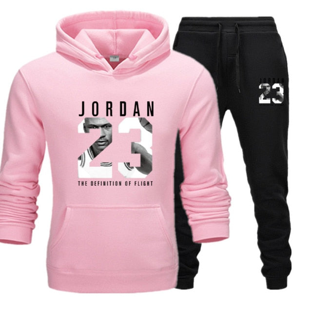 2-Piece Hoodie and Sweat Pants Set