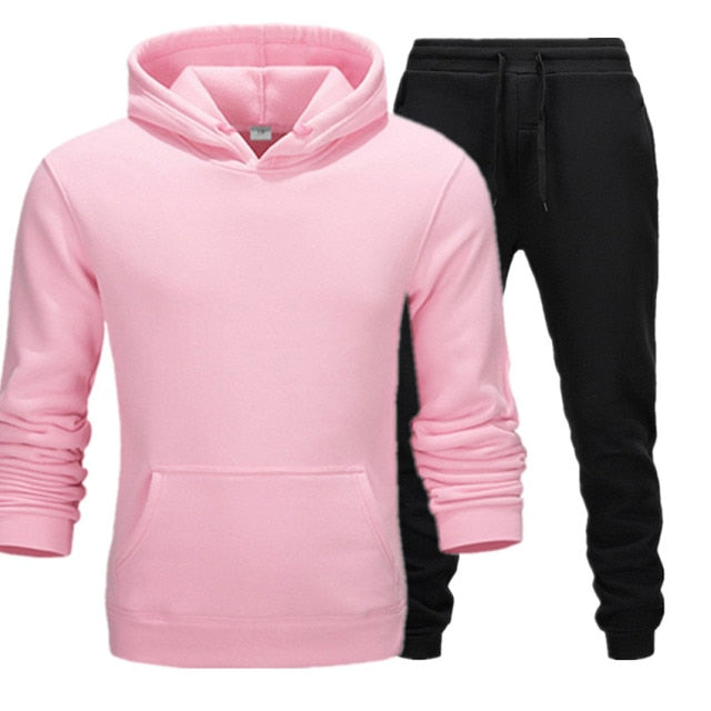 2-Piece Hoodie and Sweat Pants Set