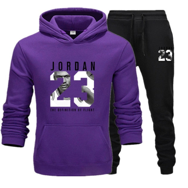 2-Piece Hoodie and Sweat Pants Set