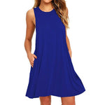 Casual Swing T-Shirt Cover Up Dress
