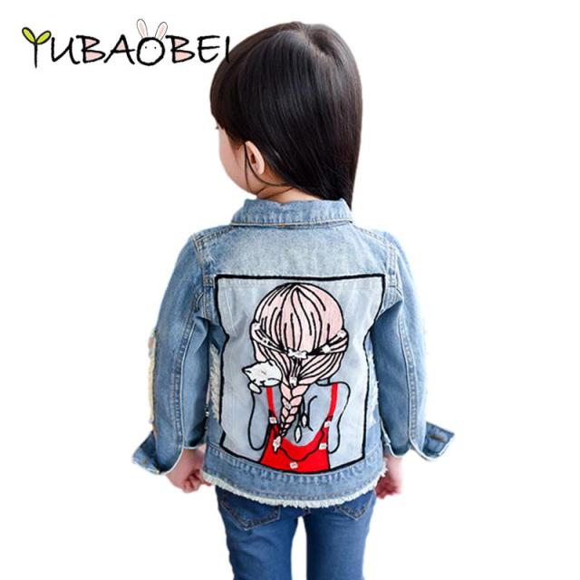 Butterfly Embroidery Denim Jacket