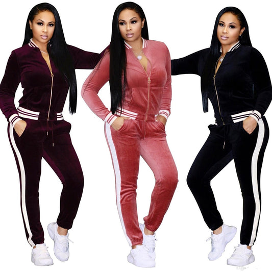 Striped 2 Piece Tracksuit