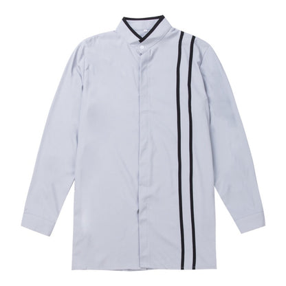 Striped Long Sleeve Casual Shirt