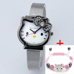 Hello Kitty Mesh Stainless Watch