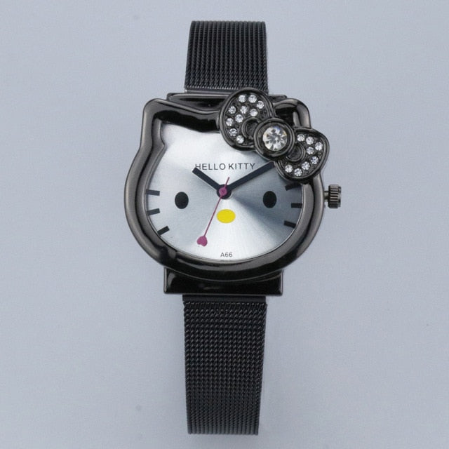 Hello Kitty Mesh Stainless Watch