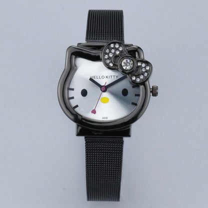 Hello Kitty Mesh Stainless Watch