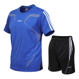 Quick Dry Short Sleeve Fitness Tracksuit
