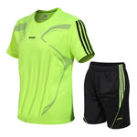 Quick Dry Short Sleeve Fitness Tracksuit