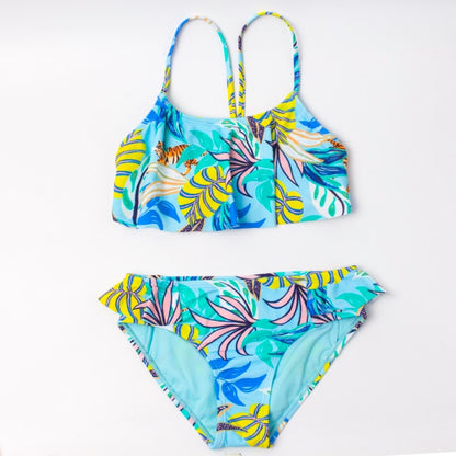 Two-Piece Halter Top Swim Suit