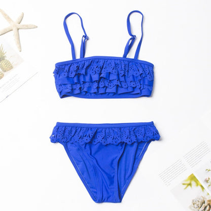 Two-Piece Halter Top Swim Suit